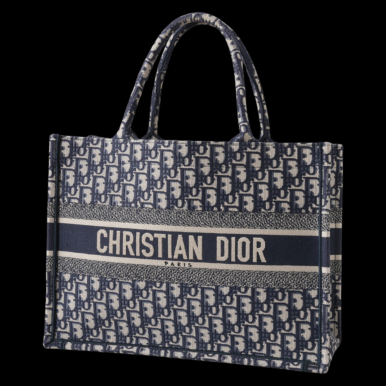 CHRISTIAN DIOR(USED)디올 M1296 북 토트 미듐